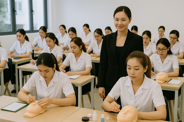 Lớp học làm đẹp